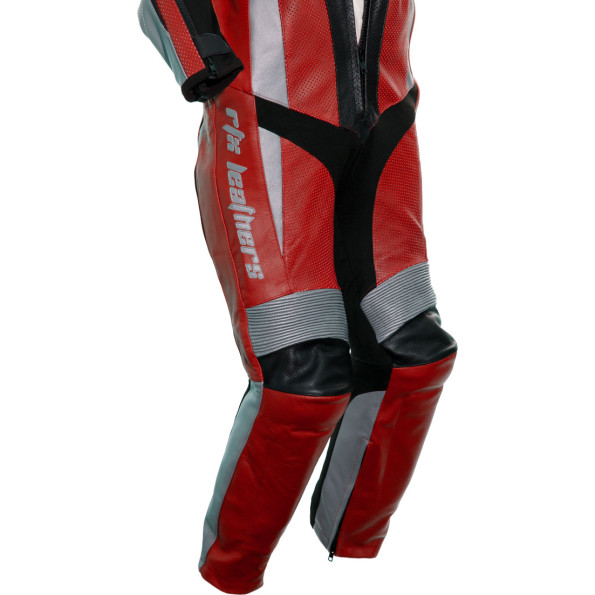 RTX Xtreme Red One Piece Motorbike Leather Suit