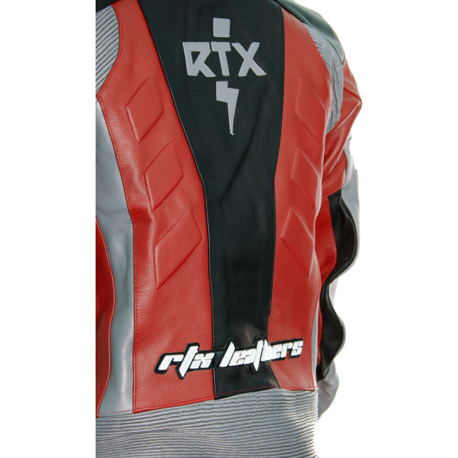 RTX Xtreme Red One Piece Motorbike Leather Suit