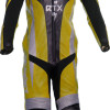 RTX Xtreme Yellow One Piece Motorbike Leather Suit