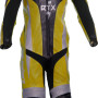 RTX Xtreme Yellow One Piece Motorbike Leather Suit