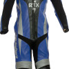 RTX Xtreme Blue One Piece Motorbike Leather Suit