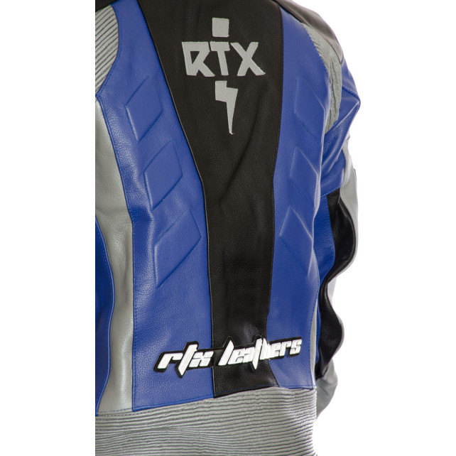 RTX Xtreme Blue One Piece Motorbike Leather Suit