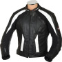 RTX Sports Cruiser Black Biker Leather Jacket - SALE