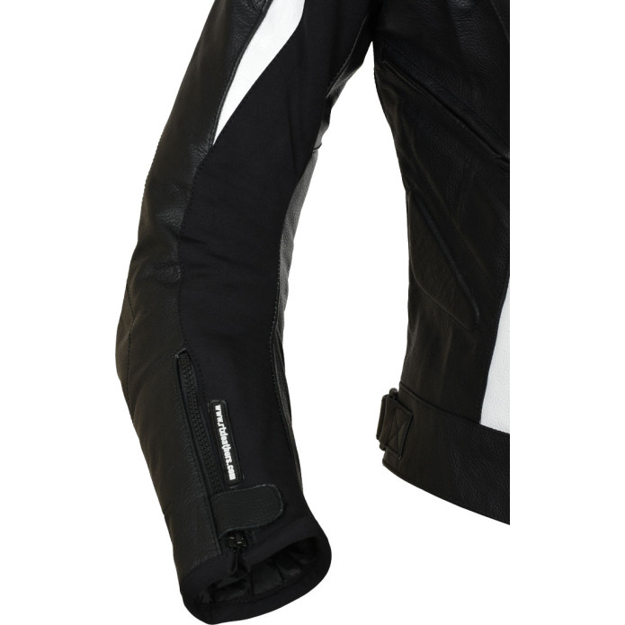 RTX Sports Cruiser Black Biker Leather Jacket - SALE