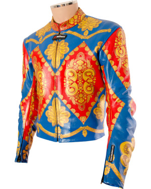 David Bowie Starman Leather Motorcycle Jacket