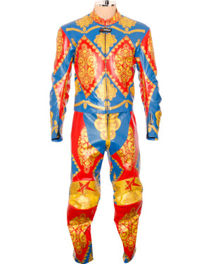 David Bowie Starman Leather Biker 2Pc Outfit