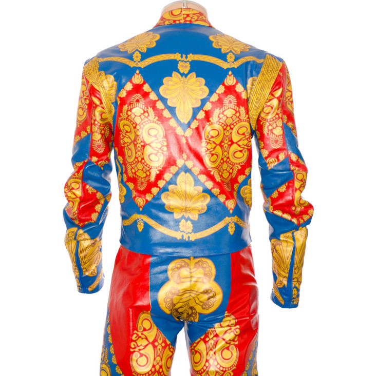 David Bowie Starman Leather Biker 2Pc Outfit