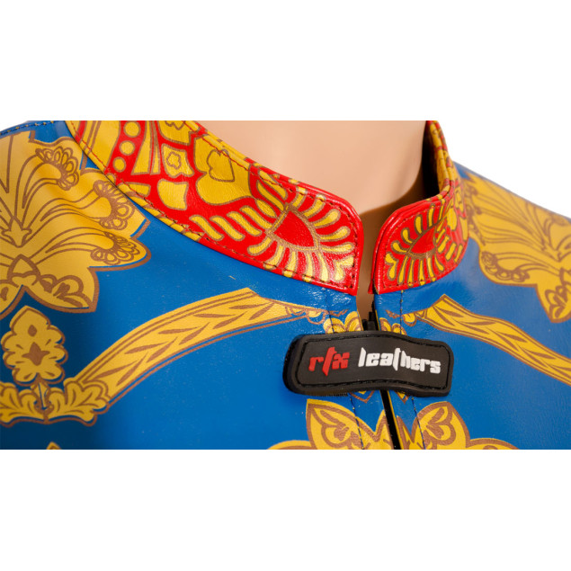 David Bowie Starman Leather Biker 2Pc Outfit