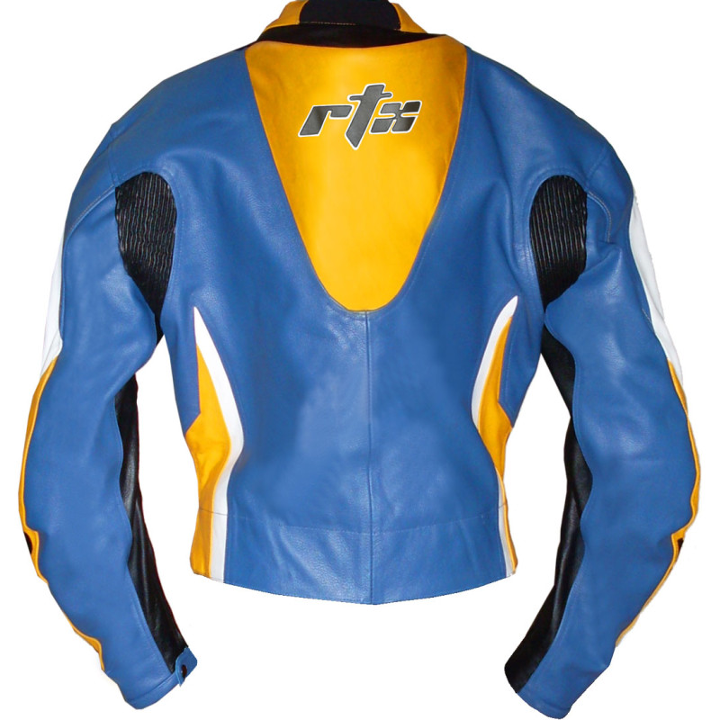 RTX Toseland Edition Orange Leather Biker Jacket