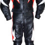 RTX Transformer Red Pro Leather Motorcycle Suit