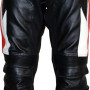 RTX Transformer Red Leather Motorcycle Trouser