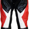 RTX Transformer Red Leather Motorcycle Trouser