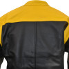 RTX Venom Yellow Leather Motorcycle Jacket 