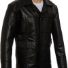 HITMAN Classic Black Leather Motorcycle Jacket