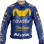 SALE - Honda Movistar Telefonica Leather Biker Jacket