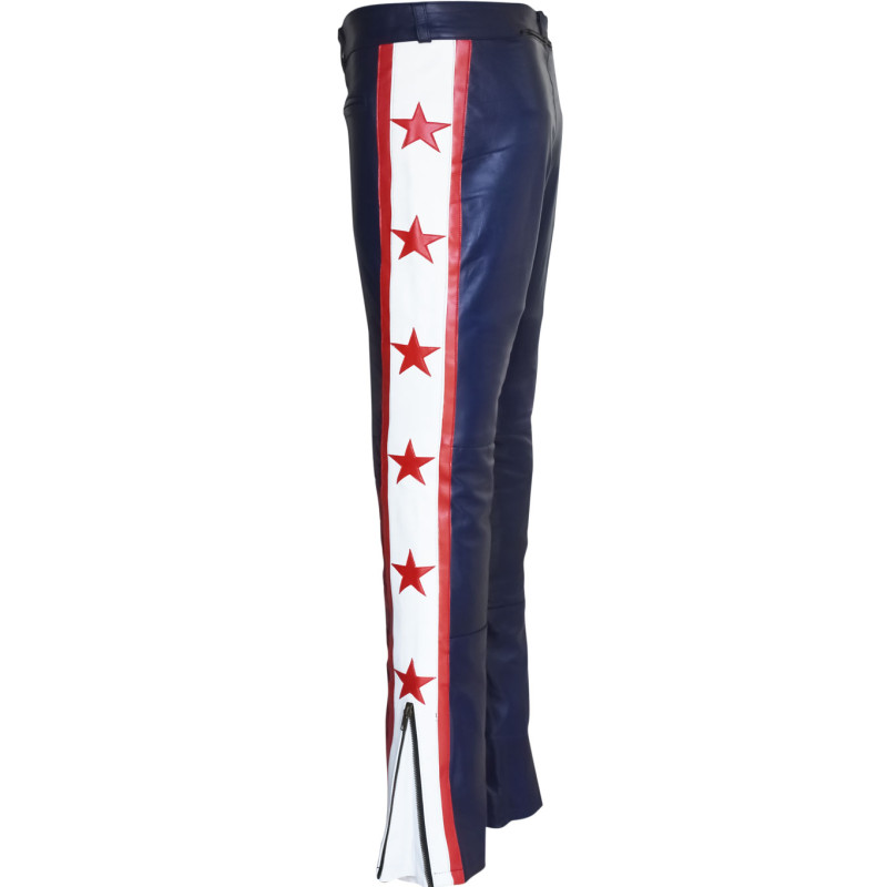 Evel Legendary Wembley Blue Premium Full Leather Trouser