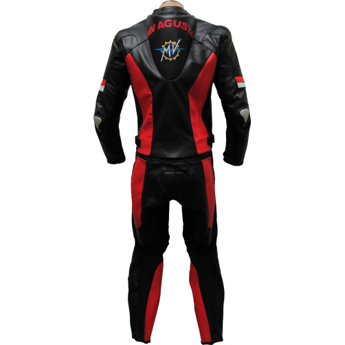 MV Agusta Classic Corse Black Race Leathers