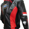MV Agusta Corse Red & Black leather Biker Jacket