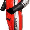 MV Agusta Special Edition Red Silver Biker Leather Suit