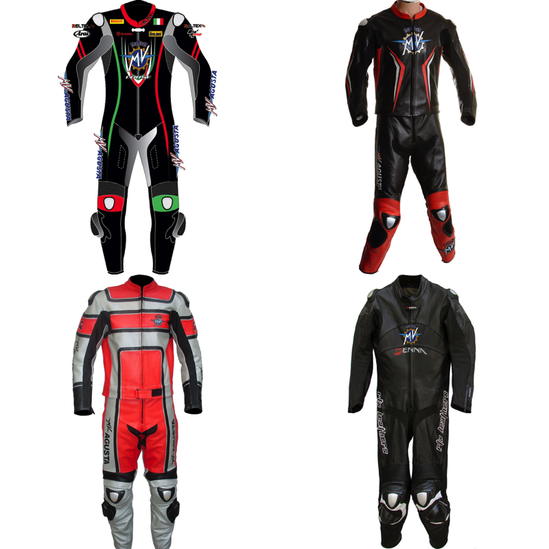 Custom Made MV Agusta Leather Motorcycle Suit