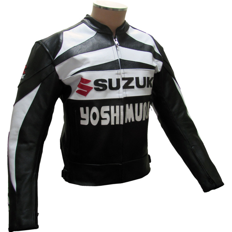 Suzuki GSXR Yoshimura Edition Leather Biker Jacket