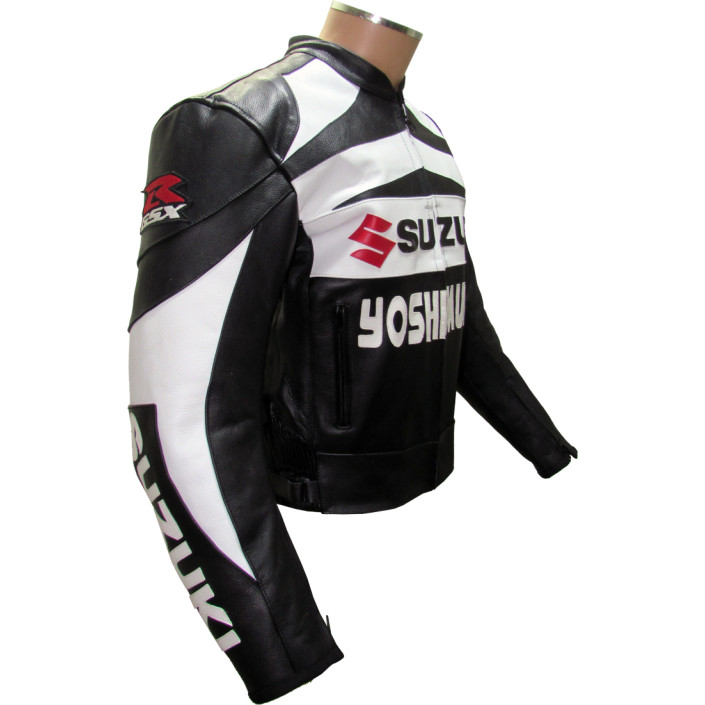 Suzuki GSXR Yoshimura Edition Leather Biker Jacket