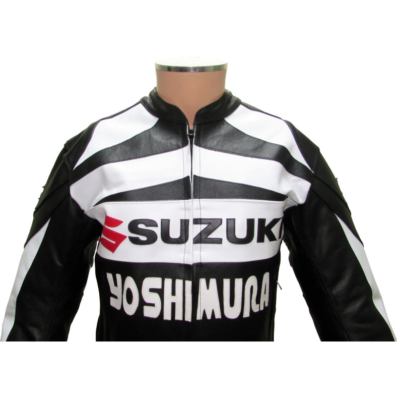 Suzuki GSXR Yoshimura Edition Leather Biker Jacket