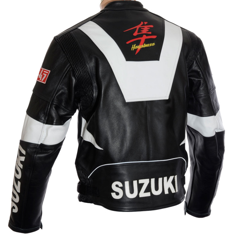 Suzuki Hayabusa Yoshimura Leather Biker Jacket