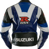 Suzuki GSXR Classic Leather Motorcycle Jacket 
