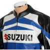 Suzuki GSXR Classic Leather Motorcycle Jacket 