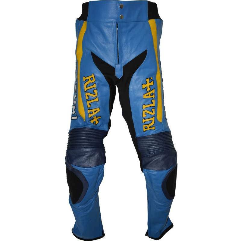 Rizla Suzuki MotoGP Racing Premium Leather Trouser
