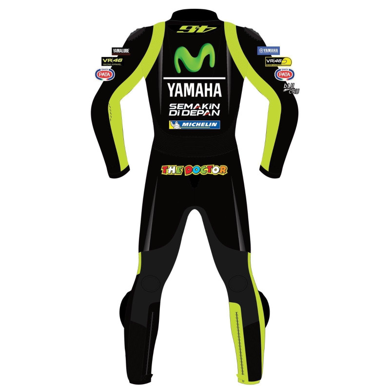 Yamaha MOVISTAR MotoGP The Doctor Black Race Leathers