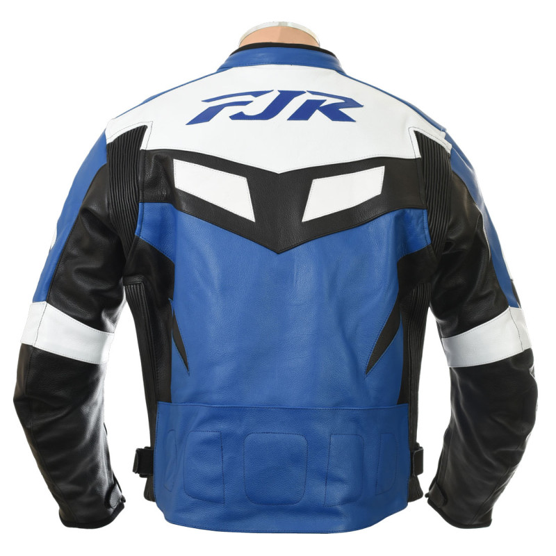 Yamaha FJR Motorcycle Leather Biker Jacket