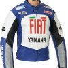 FIAT Yamaha Blue MotoGP Leather Motorcycle Suit