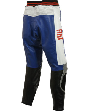 Fiat Yamaha Leather Motorcycle Trouser Pant