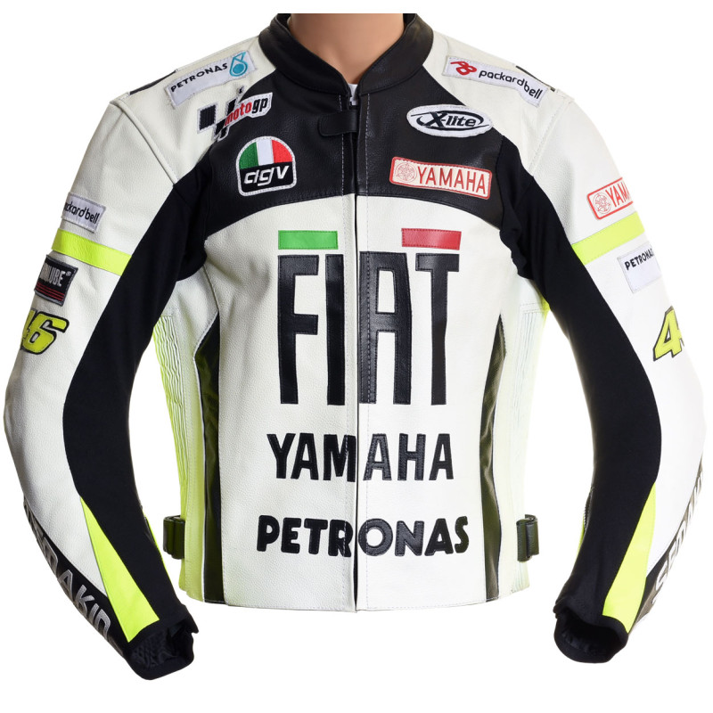 FIAT Yamaha Valentino Rossi 46 Leather Jacket