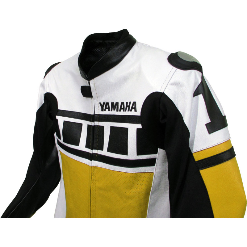 Kenny Roberts Leguna Seca Yellow Yamaha Leathers