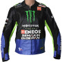 VR46 Yamaha Monster Energy MotoGP Replica Leather Biker Jacket