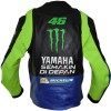 VR46 Yamaha Monster Energy MotoGP Replica Leather Biker Jacket