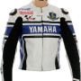 WGP Anniversary Special Edition Yamaha Blue Motorcycle Jacket