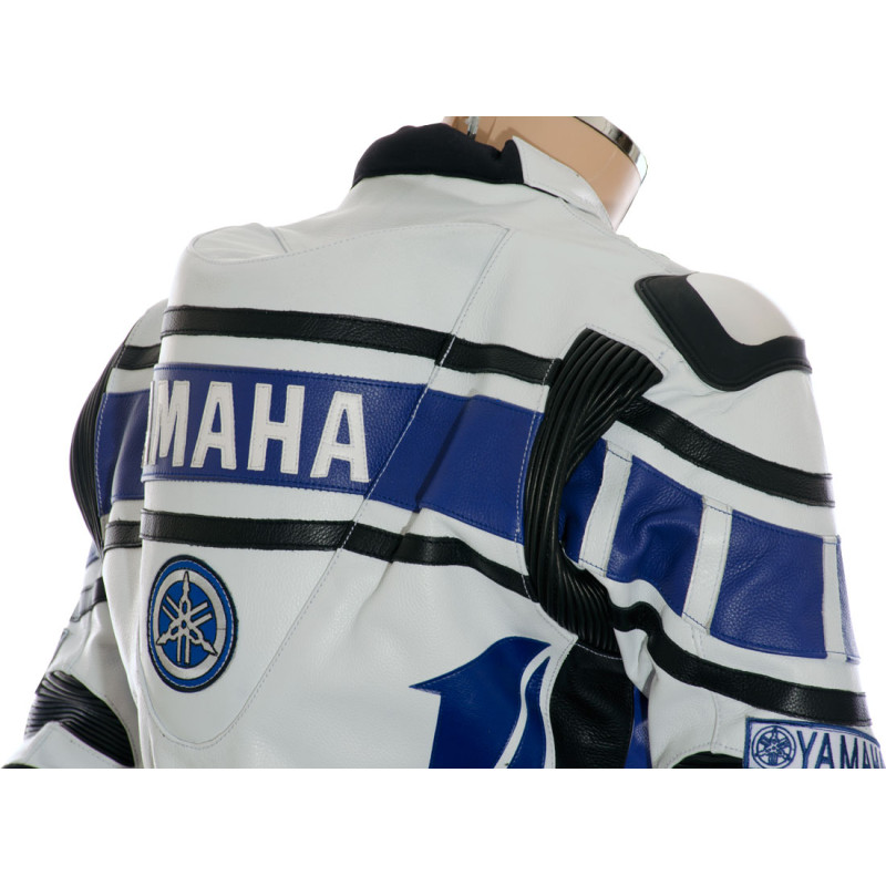 WGP Anniversary Special Edition Yamaha Blue Motorcycle Jacket