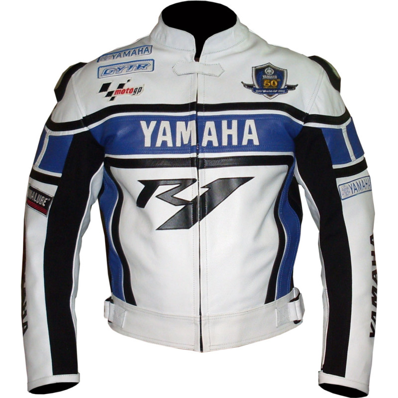 WGP 50th Anniversary R1 Blue Edition Yamaha Leather Suit