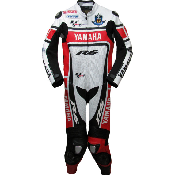 WGP Yamaha R6 50th Anniversary Motorcycle One Piece Suit
