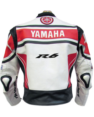 WGP Yamaha R6 50th Special Edition Leather Biker Jacket