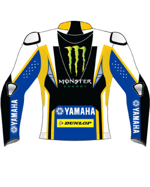 Monster Energy Yamaha MotoGP Leather Biker Jacket