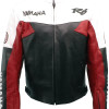 YAMAHA Classic R6 Red Motorcycle Leather Jacket 
