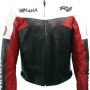YAMAHA Classic R6 Red Motorcycle Leather Jacket 