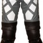 Yamaha Grey Leather Motorcycle Trouser Pant