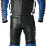 Yamaha R6 Retro Blue Motorbike Leather Suit