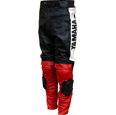 Yamaha R6 Retro Red Motorbike Leather Suit